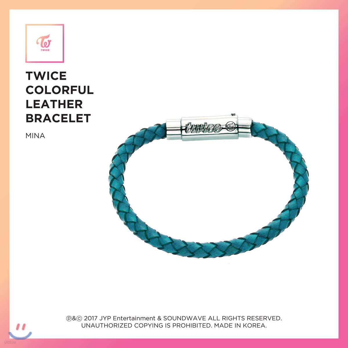 트와이스 (TWICE) - TWICE Colorful Leather Bracelet [Mina]