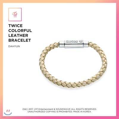 Ʈ̽ (TWICE) - TWICE Colorful Leather Bracelet [Dahyun]