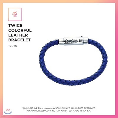 Ʈ̽ (TWICE) - TWICE Colorful Leather Bracelet [Tzuyu]