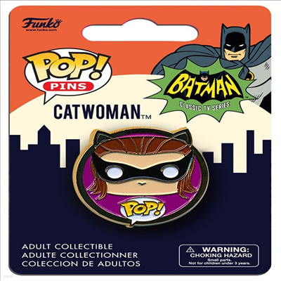 Funko - ()Funko Pop! Pins: Dc Universe - 1966 Catwoman ( Ϲ)(Ĺ)