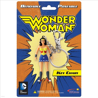 Nj Croce - (ũü)Wonder Woman Bendable Keychain