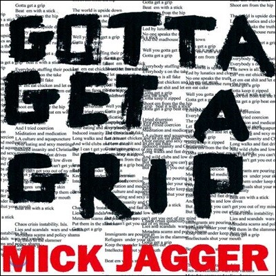 Mick Jagger — Gotta Getta Grip / England Lost 앨범 커버