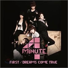 포미닛 (4Minute) - First / Dreams Come True (Limited In Tokyo CD+DVD Japan A Version)