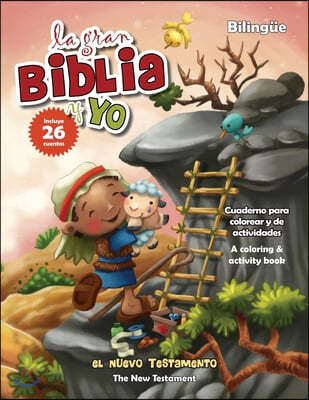 Nuevo Testamento - Cuaderno para colorear y de actividades (Bilingüe): New Testament Coloring and Activity Book (Bilingual)