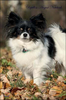 Papillon August Notebook Papillon Record, Log, Diary, Special Memories, to Do List, Academic Notepad, Scrapbook & More