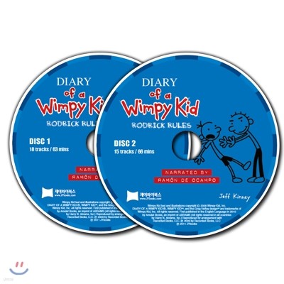 Diary of a Wimpy Kid #2 : Rodrick Rules (Audio CD)