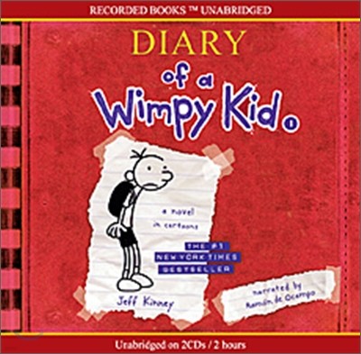 Diary of a Wimpy Kid #1 : A Nobel in Cartoons (Audio CD)