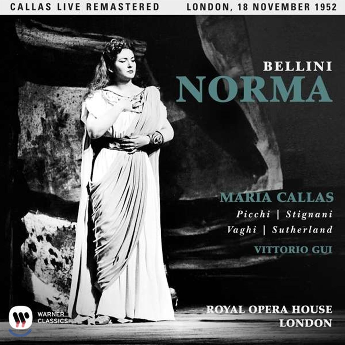 Maria Callas / Vittorio Gui 벨리니: 노르마 - 마리아 칼라스, 비토리오 구이 / 1952년 런던 로열 오페라 하우스 실황 (Bellini: Norma)
