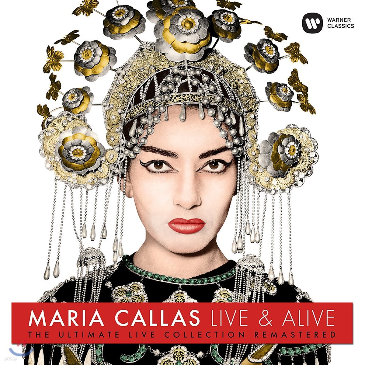 Maria Callas 마리아 칼라스 라이브 컬렉션 (Live &amp; Alive - The Ultimate Live Collection Remastered) [LP]