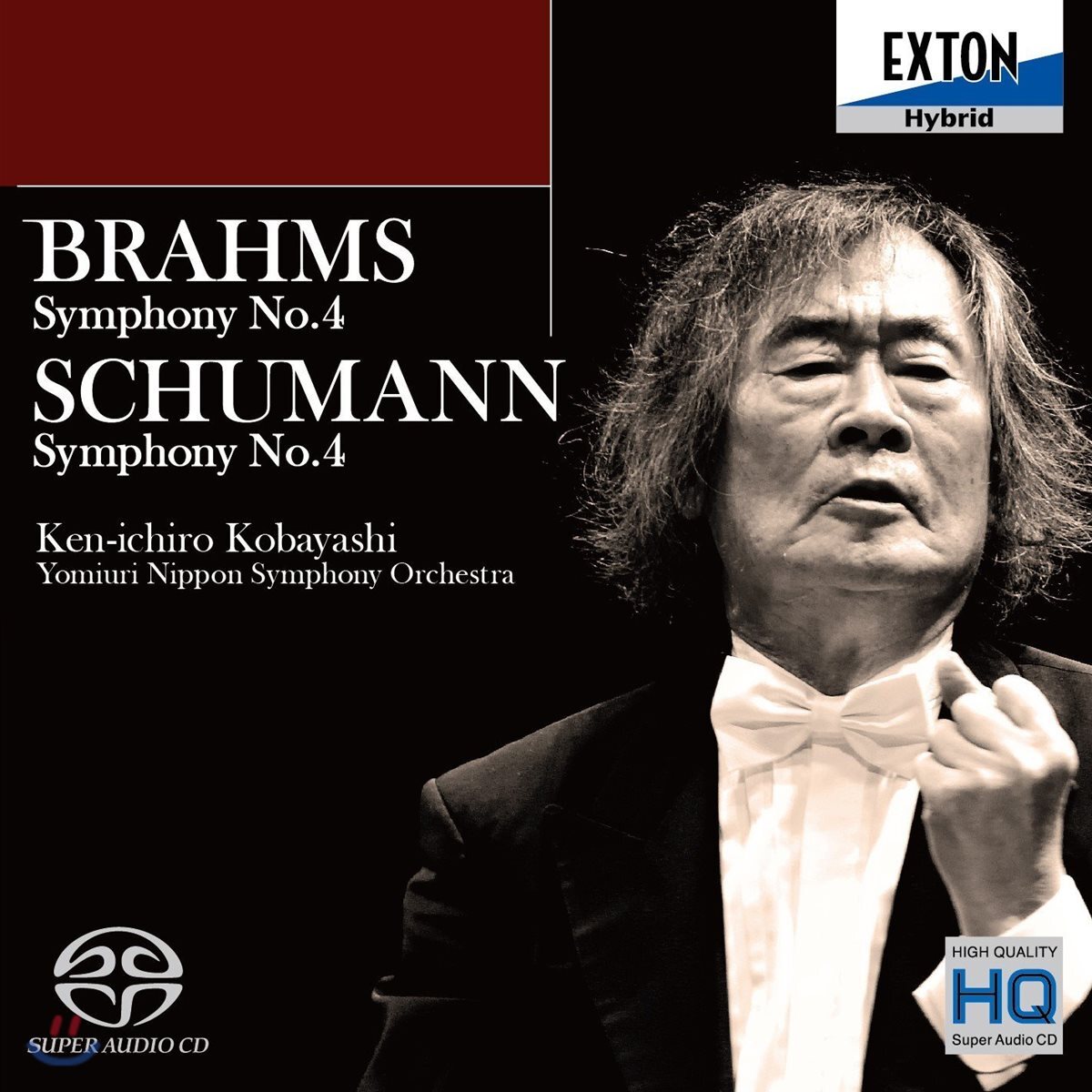 Ken-ichiro Kobayashi 브람스: 교향곡 4번 / 슈만: 교향곡 4번 - 요미우리 일본 교향악단, 고바야시 겐이치로 (Brahms / Schumann: Symphony No.4)