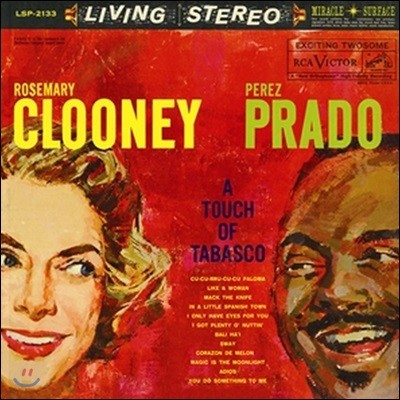 Rosemary Clooney,Perez Prado — A Touch of Tabasco 앨범 커버