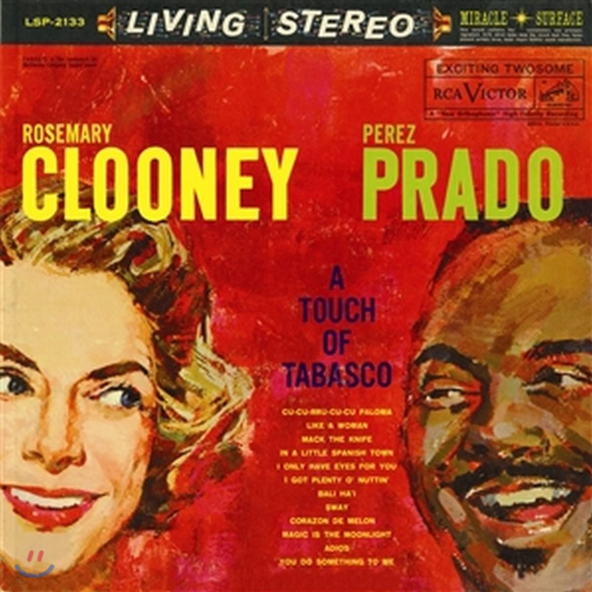 Rosemary Clooney & Perez Prado (로즈마리 클루니, 페레즈 프라도) - A Touch of Tabasco [2LP]