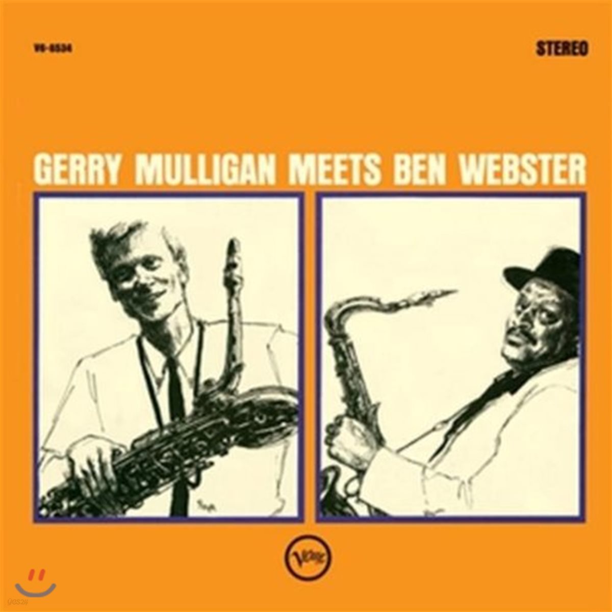 Gerry Mulligan &amp; Ben Webster (게리 멀리건 &amp; 벤 웹스터) - Gerry Mulligan Meets Ben Webster [2 LP]