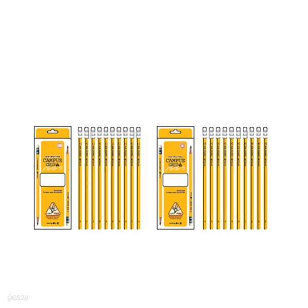 [모닝글로리] 3000 캠퍼스 삼각그립 연필HB B (10자루)216개묶음 주