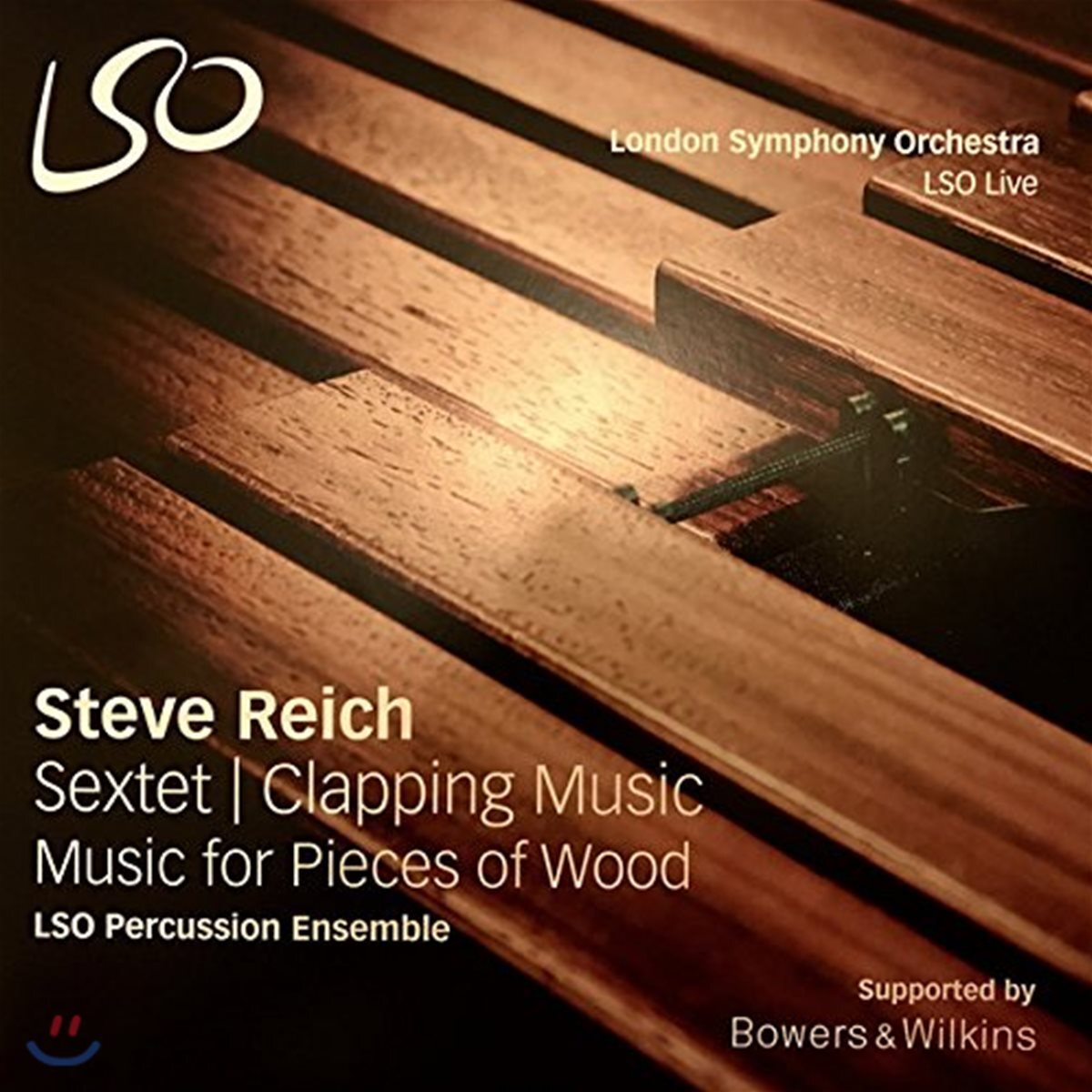 LSO Percussion Ensemble 스티브 라이히: 6중주, 박수 음악, 나무 조각을 위한 음악 - 닐 페르시, LSO 퍼쿠션 앙상블 (Steve Reich: Sextet, Clapping Music, Music for Pieces of Wood) [LP]