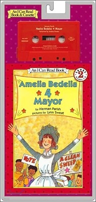 Amelia Bedelia 4 Mayor Book and Tape with Book