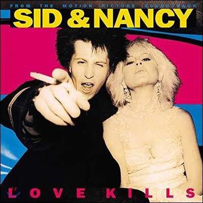 Gary Oldman,John Cale,Joe Strummer,The Pogues,Steve Jones,Pray For Rain,The Circle Jerks — 시드와 낸시 영화음악 (Sid & Nancy: Love Kills OST by Pray For Rain 프레이 포 레인) 앨범 커버