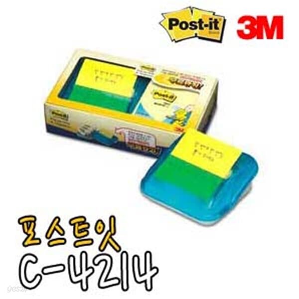 3M 포스트잇 C-4214  팝업디스펜서팩 접착메모지