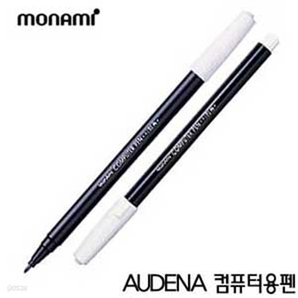 모나미 AUDENA 컴퓨터용펜  1타(12개입) 컴퓨터용수성싸인펜 시