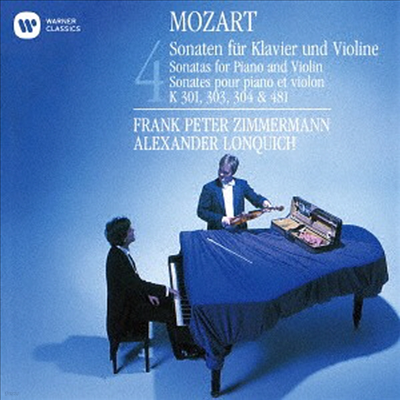 Ʈ: ̿ø ҳŸ 25, 27, 28, 41 (Mozart: Violin Sonatas Vol.4 - K.301, 303, 304 & 481) (UHQCD)(Ϻ) - Frank Peter Zimmermann