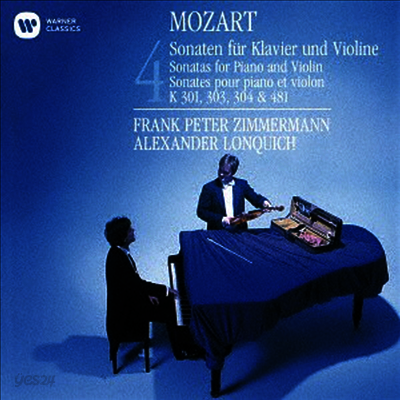 모차르트: 바이올린 소나타 25, 27, 28, 41번 (Mozart: Violin Sonatas Vol.4 - K.301, 303, 304 & 481) (UHQCD)(일본반) - Frank Peter Zimmermann