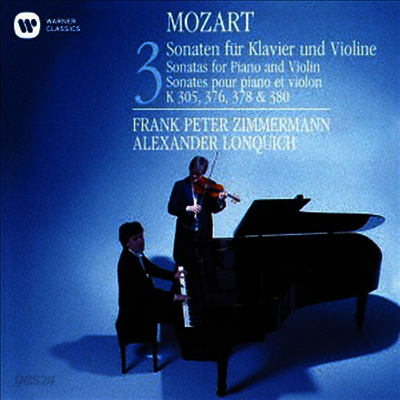 모차르트: 바이올린 소나타 29, 32, 34, 36번 (Mozart: Violin Sonatas Vol. 3 - K.305, 376, 378 & 380) (UHQCD)(일본반) - Frank Peter Zimmermann