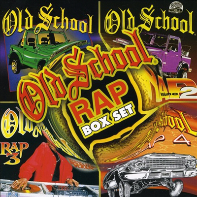 Various Artists - Old School Rap 1-4 (4CD)