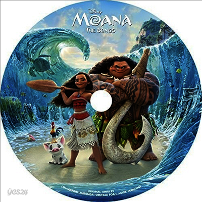 O.S.T. - Moana: The Songs (모아나)(O.S.T.)(Limited Edition)(Picture LP)