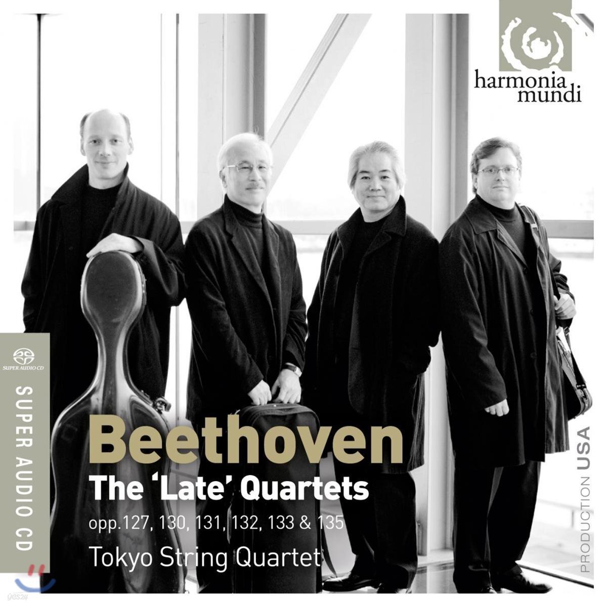 Tokyo String Quartet 베토벤: 후기 현악 4중주 (Beethoven: The ‘Late’ Quartets Op.127, 131, 130, 133, 132, 135) 도쿄 현악 사중주단