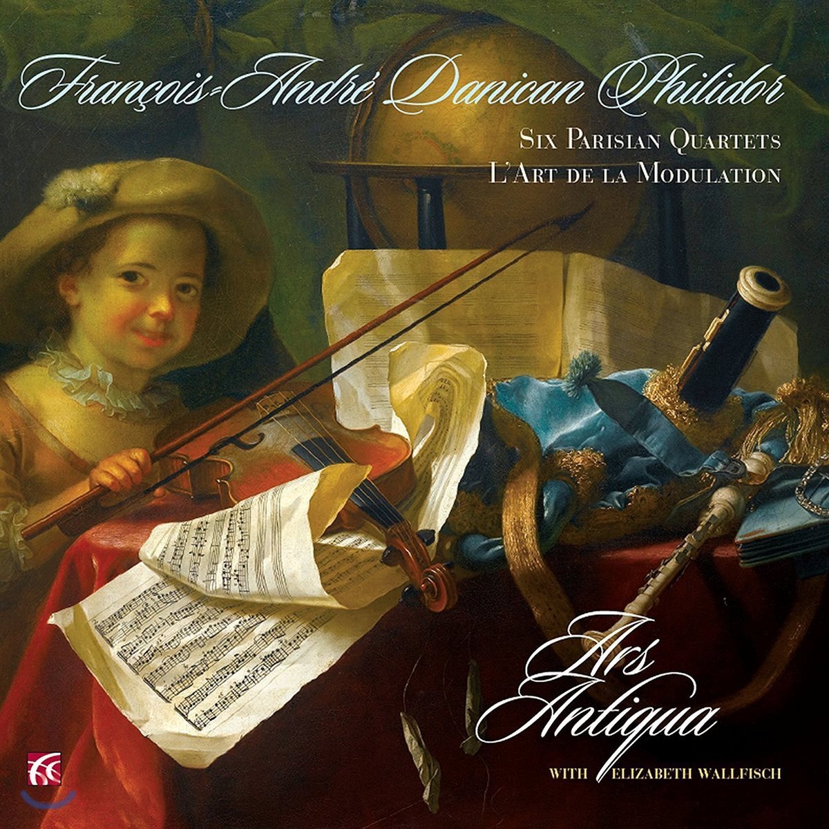 Ars Antiqua 필리도르: 여섯 개의 파리 사중주 - 엘리자베스 월피시, 아르스 안티쿠아 (Francois-Andre Danican Philidor: Six Parisian Quartets "L'Art de la Modulation")