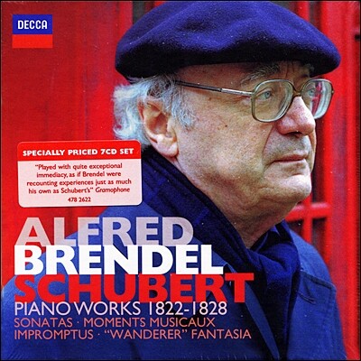 Alfred Brendel 슈베르트: 피아노 소나타, 악흥의 순간, 즉흥곡 - 알프레드 브렌델 (Schubert Piano Works 1822-28)