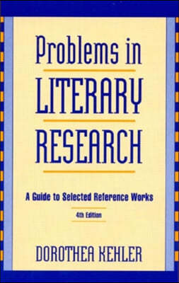 Problems in Literary Research