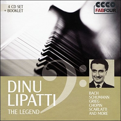 Dinu Lipatti - The Legend  Ƽ  [4CD]