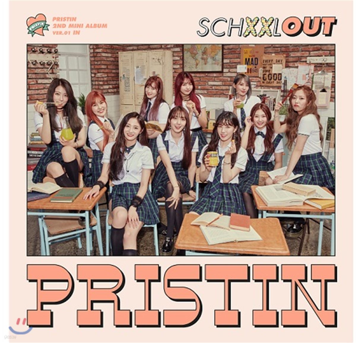 프리스틴 (Pristin) - 미니앨범 2집 : Schxxl Out [IN ver.]