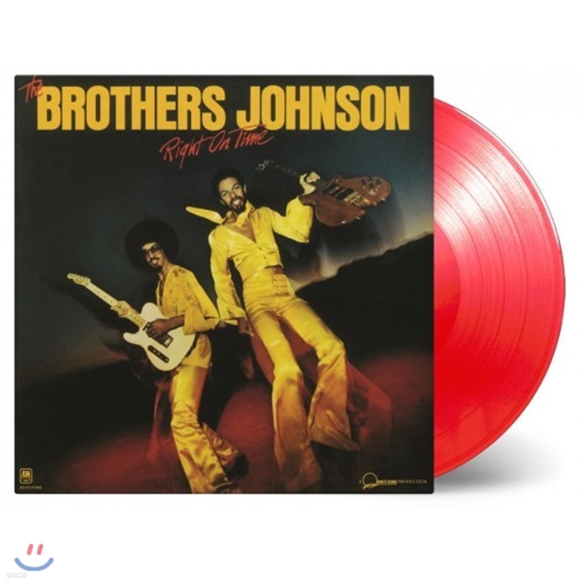 The Brothers Johnson (브라더스 존슨) - Right On Time [스트로베리 레드컬러 디스크 LP]