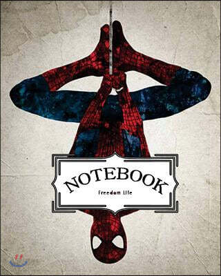 Notebook: Watercolor Spiderman V.2: Pocket Notebook Journal Diary, 120 Pages, 8 X 10 (Notebook Lined, Blank No Lined)