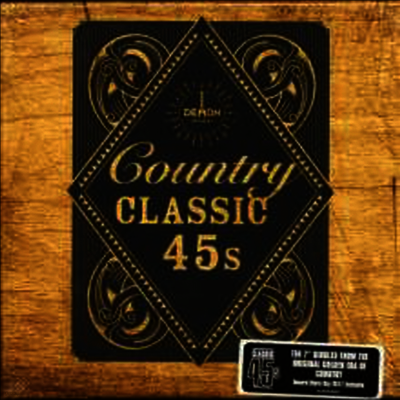 Various Artists — Country-Classic 45s (7" Single) 앨범 커버