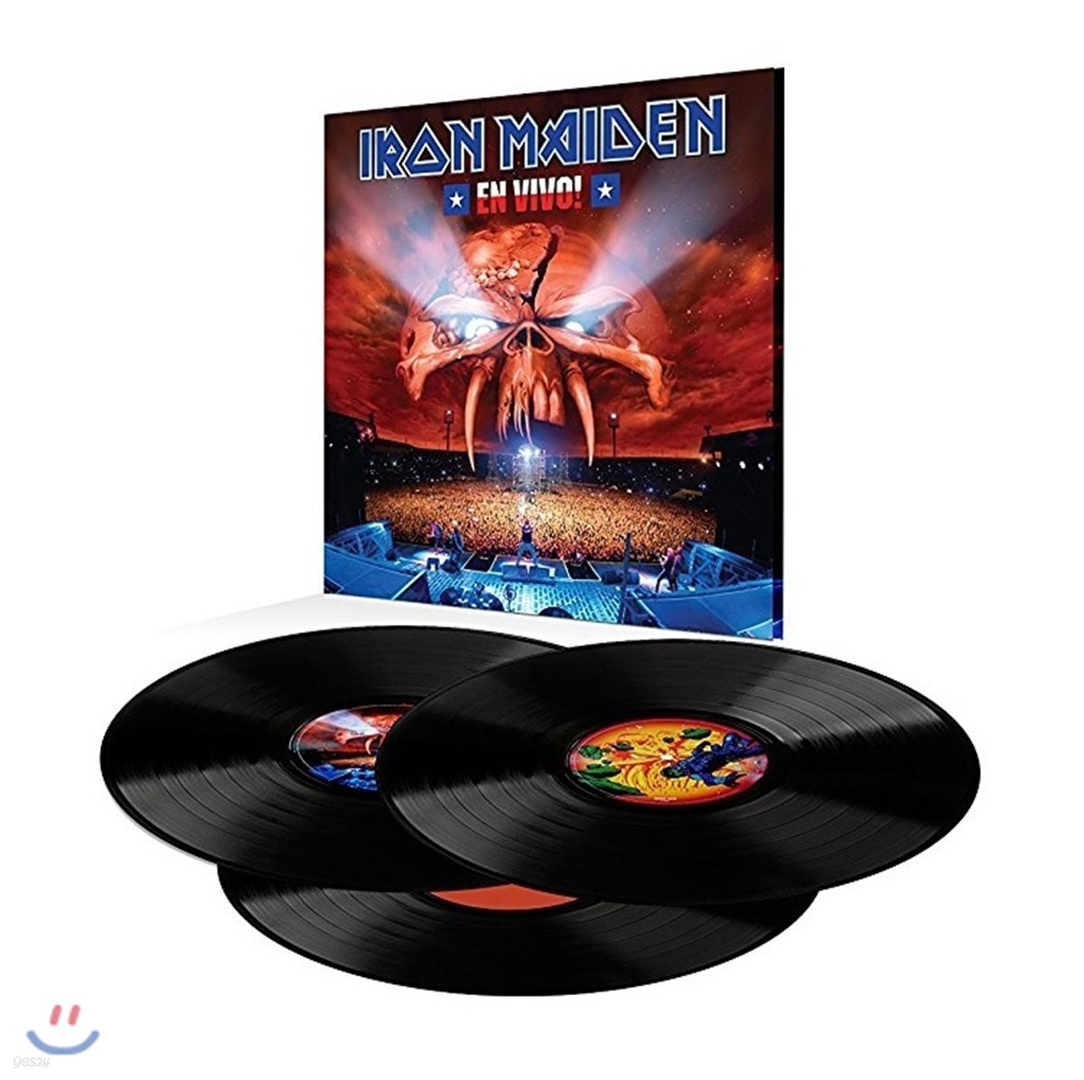 Iron Maiden - En Vivo! 아이언 메이든 2011 칠레 라이브 [3LP]