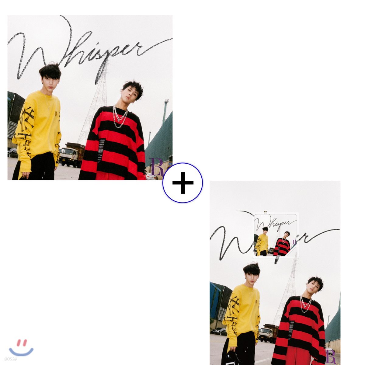 빅스 LR (VIXX LR) - 미니앨범 2집 : Whisper + 스마트 뮤직 앨범(키노앨범) / 2종 SET