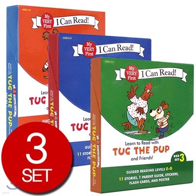 TUG THE PUP AND FRIENDS BOX 1~3 (BIG SIZE)