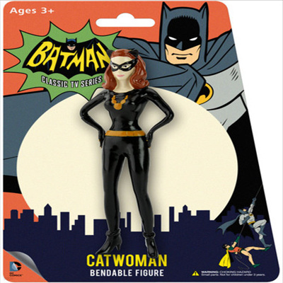 Nj Croce - (ũü)Catwoman 1966 Bendable Figure