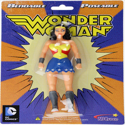 Nj Croce - (ũü)Wonder Woman New Frontier 5.5 Bendable Figure