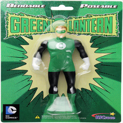 Nj Croce - (ũü)Green Lantern New Frontier 5.5 Bendable Figure