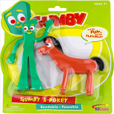 Nj Croce - (ũü)Gumby And Pokey 6 Bendable Pair (˺)(Ű)