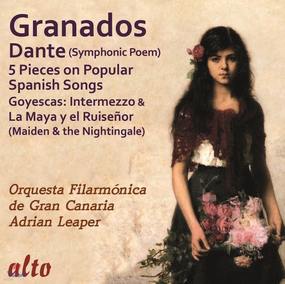 Adrian Leaper 그라나도스: 교향시 &#39;단테&#39;  (Granados: Symphonic Poem &#39;Dante&#39;, 5 Pieces on Popular Spanish Songs)