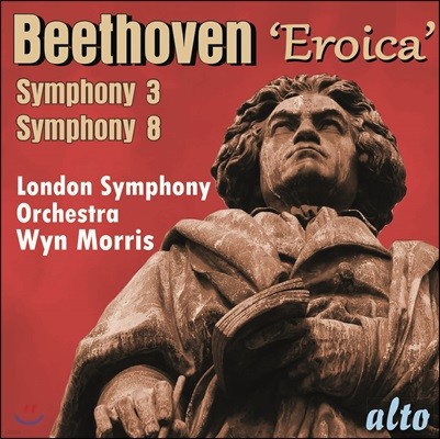 Wyn Morris 亥:  3 '' & 8 -   ɽƮ,  𸮽 (Beethoven: Symphonies Op.55 'Eroica' & No.8, Op.93)