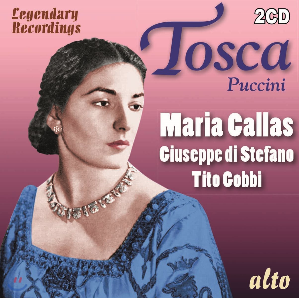 Maria Callas / Tito Gobbi 푸치니: 오페라 '토스카' 전곡 - 마리아 칼라스, 티토 곱비, 주세페 디 스테파노, 라 스칼라 오케스트라 (Tosca: Puccini)