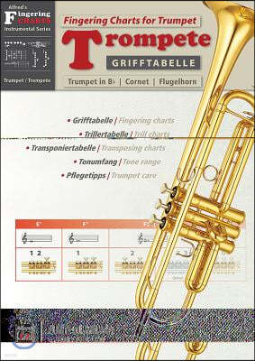 Grifftabelle Für Trompete [Fingering Charts for Trumpet]: German / English Language Edition