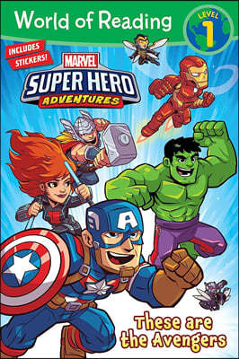 World of Reading: Marvel Super Hero Adventures: These Are the Avengers-Level 1