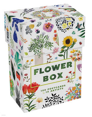 Flower Box : 100 Postcards by 10 artists
